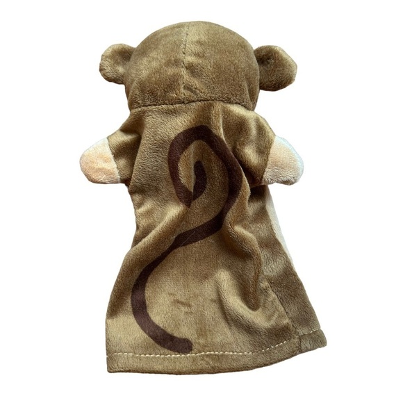 Melissa & Doug Zoo Friend Hand Puppet Baby Monkey Plush Toy Classroom Story - Picture 2 of 3
